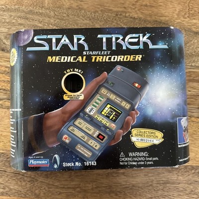 Playmates Star Trek Starfleet Medical Tricorder Collectors Edition New Sealed