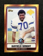 2006 Topps #HOF-RWR Rayfield Wright Hall of Fame Class of 2006 HOF