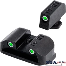 Glock Pistol Sight Low Light Visibility Accurate Target Shooting CNC Steel New
