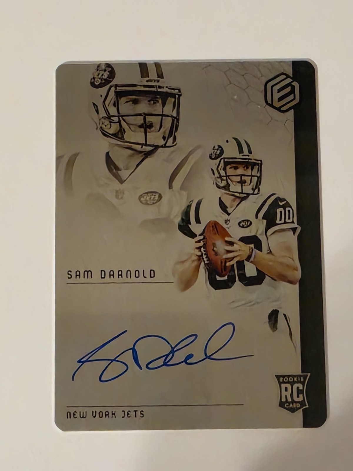 Sam Darnold Rookie 2018 Panini Elements Rare Metal Autograph RC 45/88