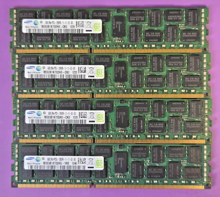 Samsung PC3-12800 (DDR3-1600) 32 GB Network Server Memory (RAM