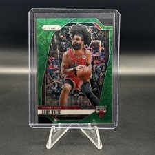 2024-25 Panini Prizm - Coby White #70 Green Choice Prizm 7/8 🔥SSP