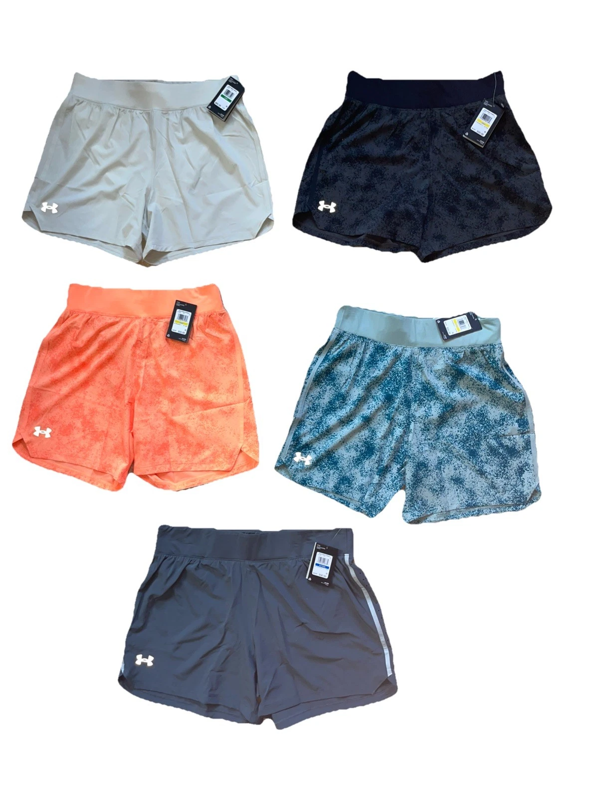 UNDER ARMOUR Men's UA Speedpocket Run Shorts, 5” or 7” inseam (see Description)
