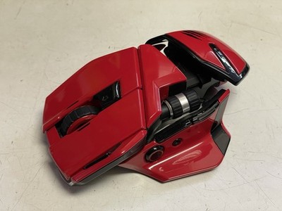 Mad Catz m.o.u.s 9 mous Red Computer Mouse