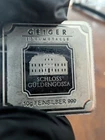 LOT OF 2 - 10 GRAM GEIGER SILVER LOOSE INDIVIDUAL BAR 999 FINE SILVER