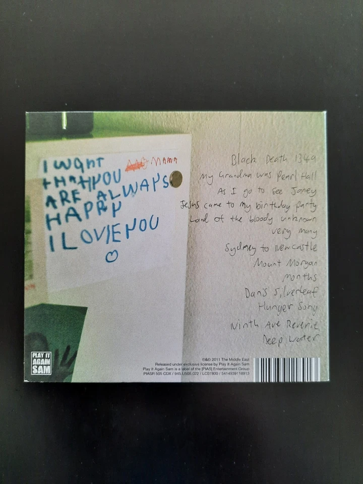 The Middle East - I Want That You Are Always Happy - CD - 2011 - Bild 3 von 3