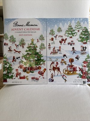Bonne Maman 2025 Limited Run Edition Advent Calendar 24 Piece Assortment