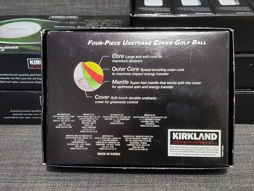 Kirkland Signature Four-Piece Urethane Cover Golf Balls 6 dozens - Picture 4 of 6
