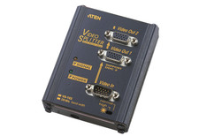 Image of ATEN Video Splitter VS-102 2-Port VGA Video Splitter Wall Plate 250MHz