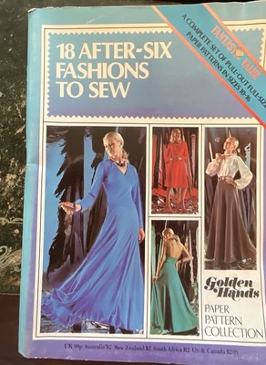 18 After Six Fashions To Sew - Paper Pattern Collection Magazine 