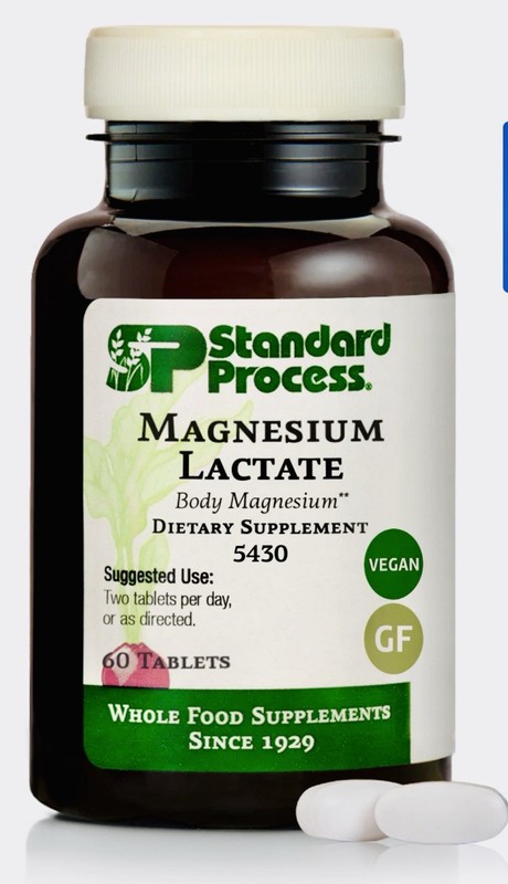 Standard Process - 4 Magnesium Lactate -60 Capsules. All Four Best By 08.16.28