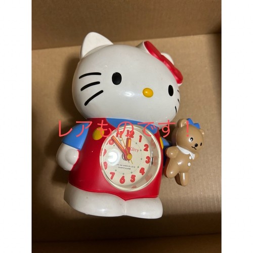 Vintage 1992 Hello Kitty Alarm Clock Sanrio Japan Untested As Is No Box