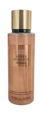 New Victoria  s Secret Amber Romance Shimmer Fragrance Body Mist Spray 8.4 fl oz