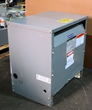 Square D 30T3HIS 30 KVA 480 HV 208y/120 LV 3 Phase Dry Type Transformer