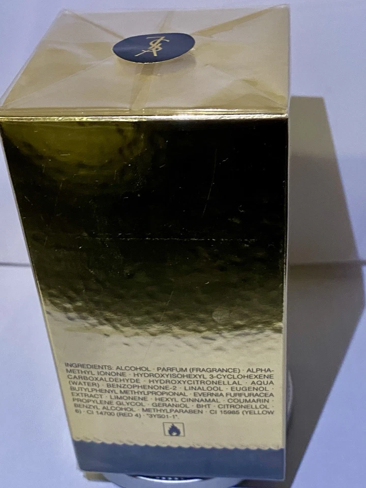 Yvresse Por Yves Saint Laurent 3.3oz EDT * VINTAGE* DESCONTINUADO * Sellado En Caja Foto 3 de 3