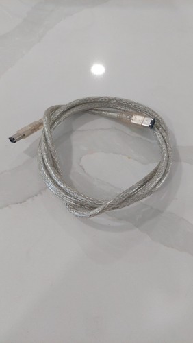 Firewire 400 to Firewire 400 cable - Silver jacket (6')