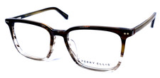 PERRY ELLIS PE1291-2 NOS Brown Clear Split Eyeglasses Frame 53-17-140