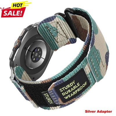 Rugged Nylon Strap For Samsung Galaxy Watch Ultra 2024/2025 47mm Woven Loop