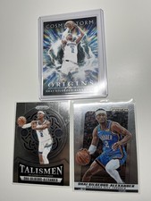 Lot of 3-Shai Gilgeous-Alexander , Prizm base &Talismen, Cosmic Storm, MVP📈⚡️