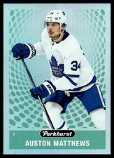 AM 2019 Parkhurst Parkies Refractor Hockey Auston Matthews PK-40 Maple Leafs