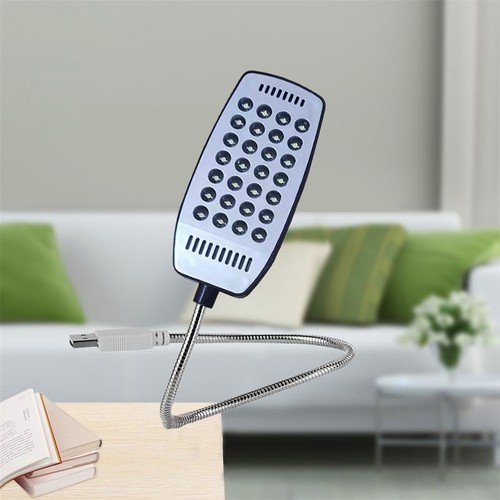 1X(Leselampe mit 28 LEDs, LED-USB-Buchleuchte, Ultrahell, Flexibel, für Lap8505 - Photo 3/7