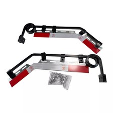Mud Flap Hangers Angle Down Bar Complete Kit for Semi Trucks Trailers RVs