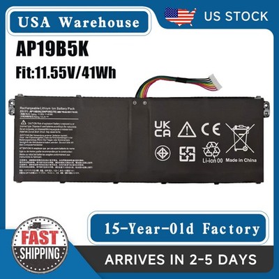 AP19B8K Battery For Acer Extensa 15 EX215-54 Aspire 5 A514-53 3 A315-59 AP19B5K