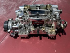 Edelbrock 800cfm Electric Choke Thunder Series Carb W Edurashine Finish.
