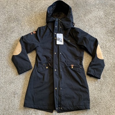 2117 of Sweden Ängsbo Parka XL Black Hooded Quilted Outdoor Jacket New Tags