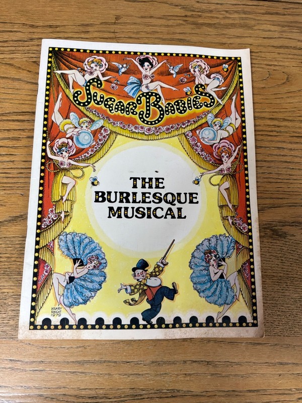 Vintage 1979 Sugar Babies The Burlesque Musical Mickey Rooney Ann Miller