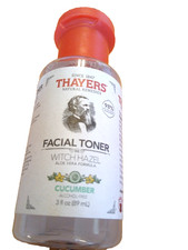new THAYERS Witch Hazel Aloe Vera Cucumber Facial Toner 3oz Travel Size