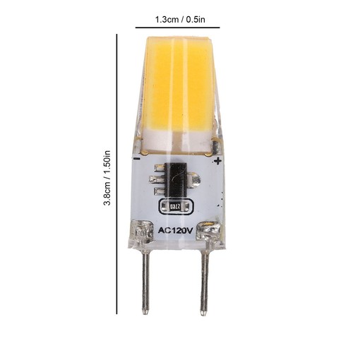(Warm White 2700K3100K)G8 LED Bulb 3W 300LM Mini Dimmable BiPin Light Bulb US - Picture 19 of 22