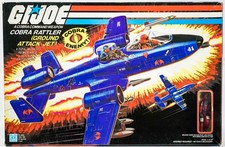 READ DESCRIPTION   1984 GI Joe Cobra Rattler NEW IN BOX afa it