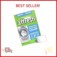 Affresh Washing Machine Cleaner, Helps Power Away Odor Causing Bacteria Grime