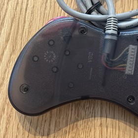 SEGA SATURN Cool Pad Controller Skeleton Black HSS-0101 Boxed from japan Tested
