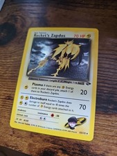 Rocket's Zapdos 15/132 Gym Challenge Holo Rare Pokemon Card NM/LP
