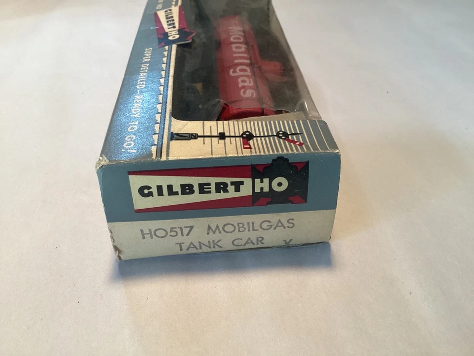 Coche cisterna de gasolina móvil Gilbert HO #517 de colección en caja Varney Foto 2 de 4