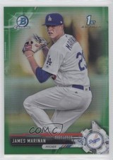 2017 Bowman Draft Chrome Green Refractor 19/99 James Marinan #BDC-169 s3g