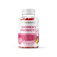 Healblend Women’s Probiotic Gummies 60ct Pineapple Flavor pH Yeast Balance