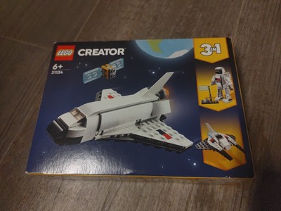 LEGO 31134 Creator 3in1 Spaceshuttle Spielzeug zum Astronauten zum Raumschiff
