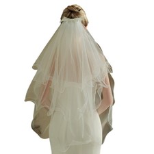 Bowtie Bride Veil Engagement Event Veil Soft Tulle Bridal Veil for Formal Event