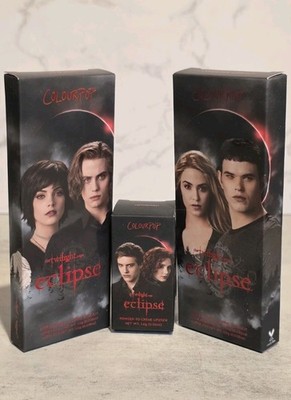 The Twilight Saga: Eclipse x ColourPop Just Bitten Lip Kit + Lipstick Set New