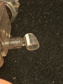 RARE DC Batman genuine LEGO Trans black Prototype Minifigure