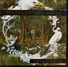 CEACO Puzzle 2002 BEV DOOLITTLE 750 Piece Sacred Circle