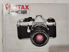 Pentax ME Super Instruction Manual Original Manual 1980- English