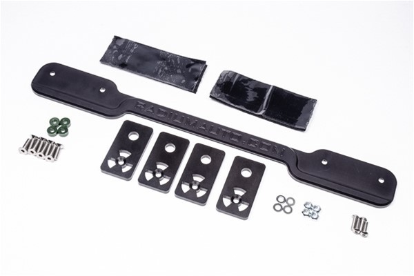 Radium 20-0051-01 Modular Rear Clam Kit for Lotus Elise 2ZZ-GE Engine-Black