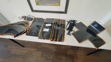 Anki Overdrive Kit LOT Track Accessories 4 Cars Chargers Carrying Case