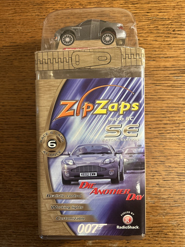 Zip Zaps GOLDFINGER 007 Micro RC SE Aston Martin DB5 JAMES BOND 2005 - Picture 1 of 9