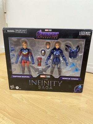 Avengers: Endgame Marvel Legends Actionfiguren Captain Marvel & Rescue Armor NEU