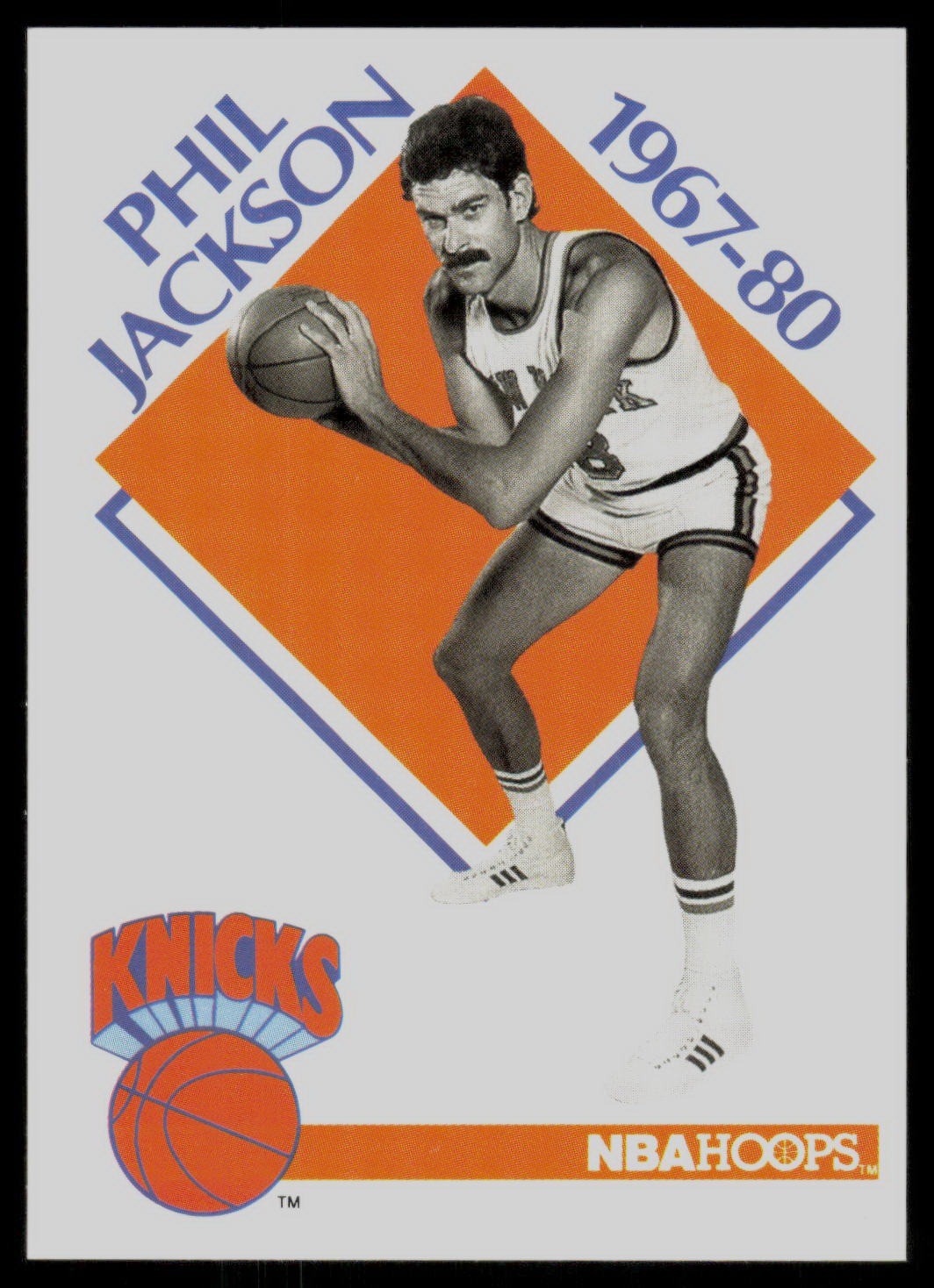 1990-91 Hoops #348 Phil Jackson